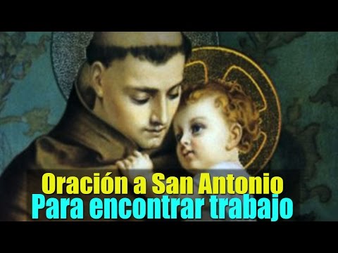 Oración a San Antonio de Padua para conseguir trabajo