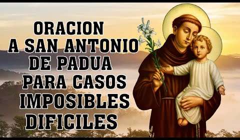Oración a San Antonio para causas imposibles: ¡consigue tus milagros!