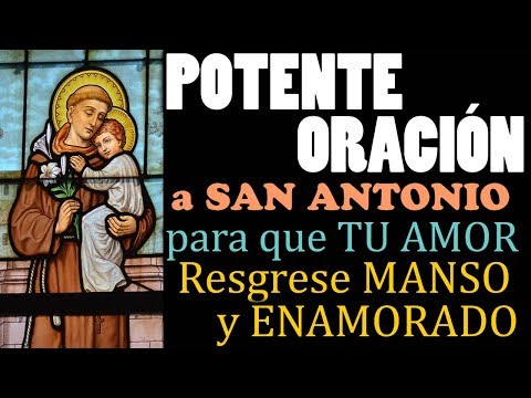 Oración a San Antonio para recuperar a tu amor perdido