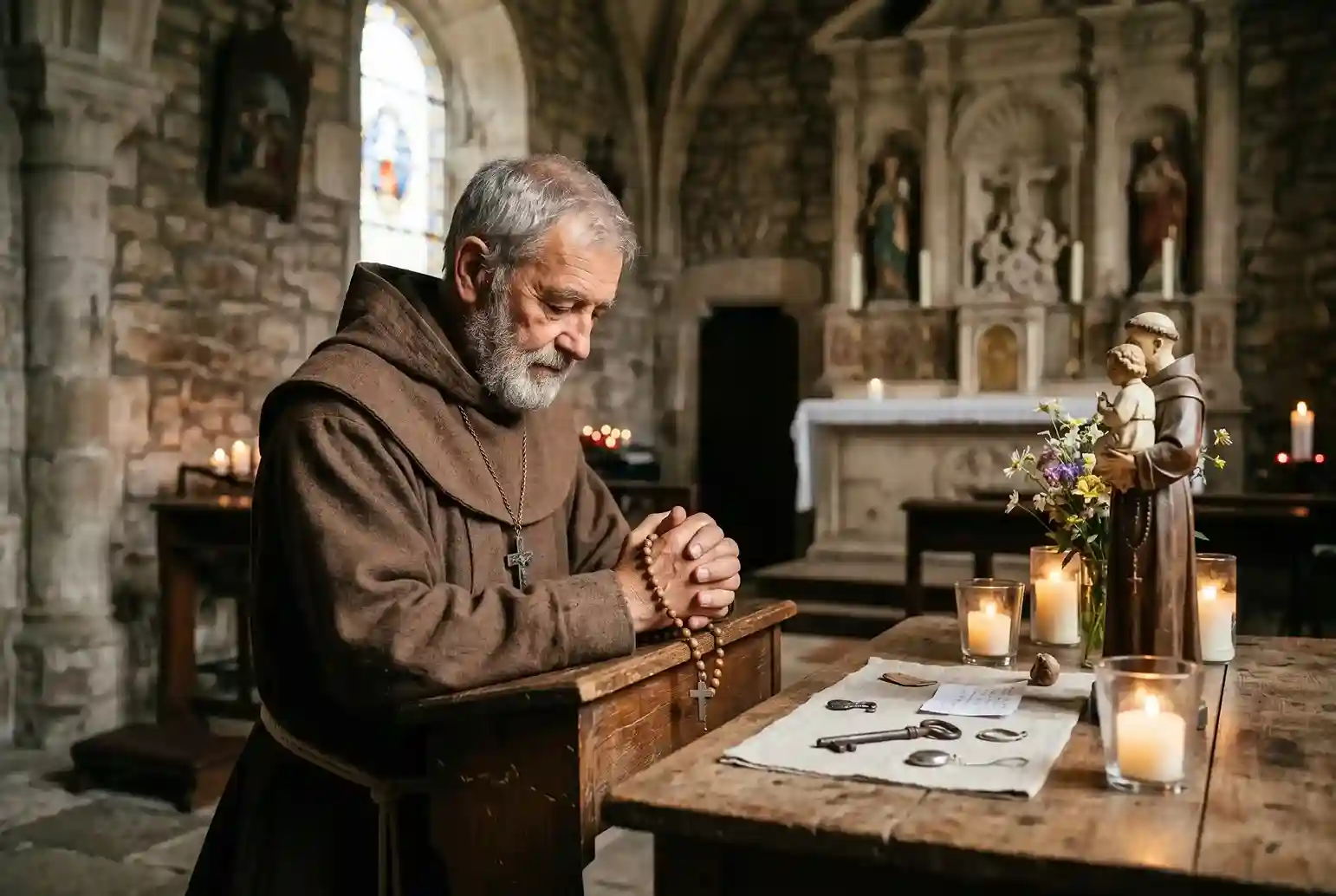 San Antonio oración por ayuda y cosas perdidas